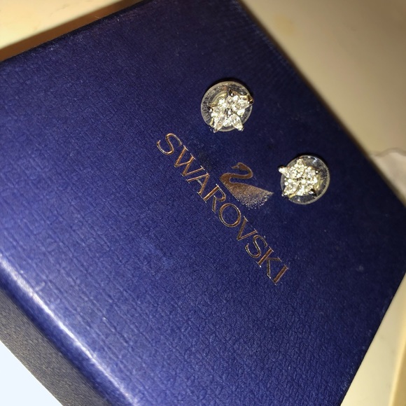 Swarovski crystal earrings - Picture 2 of 5
